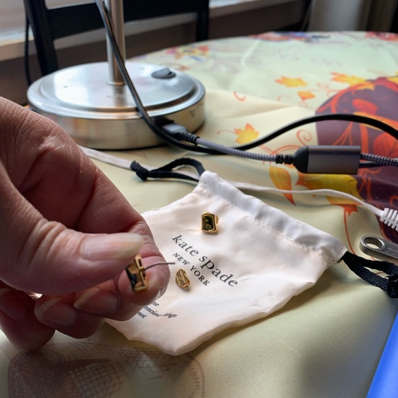 Molten Glass Earrings - Picture 2 of 5